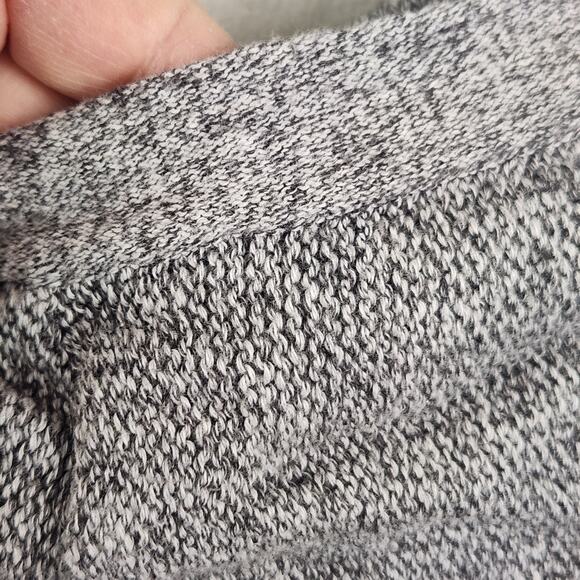 Prana North Loop Hooded Sweater Men’s SZ LG Knitted Gray Organic Cotton Slim - Picture 10 of 16